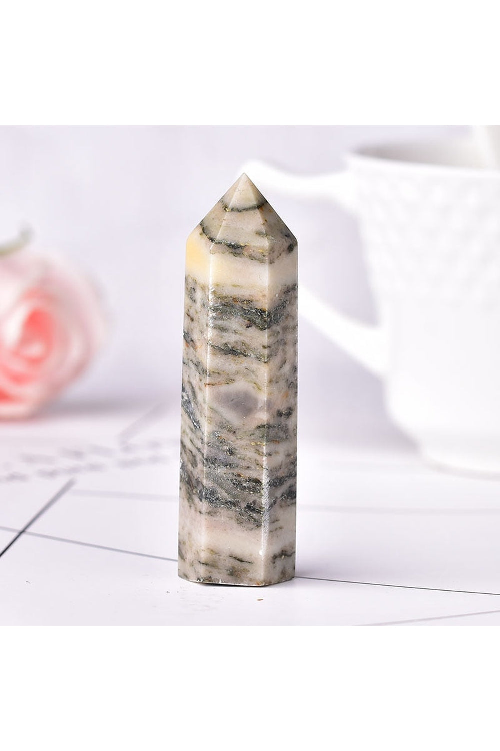 Crystal Miniature Obelisk Decor