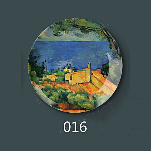 Coquette Paul Cezanne Plates