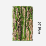 Simulated Tree Bark Decor