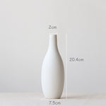 Minimalist Chic White Vase