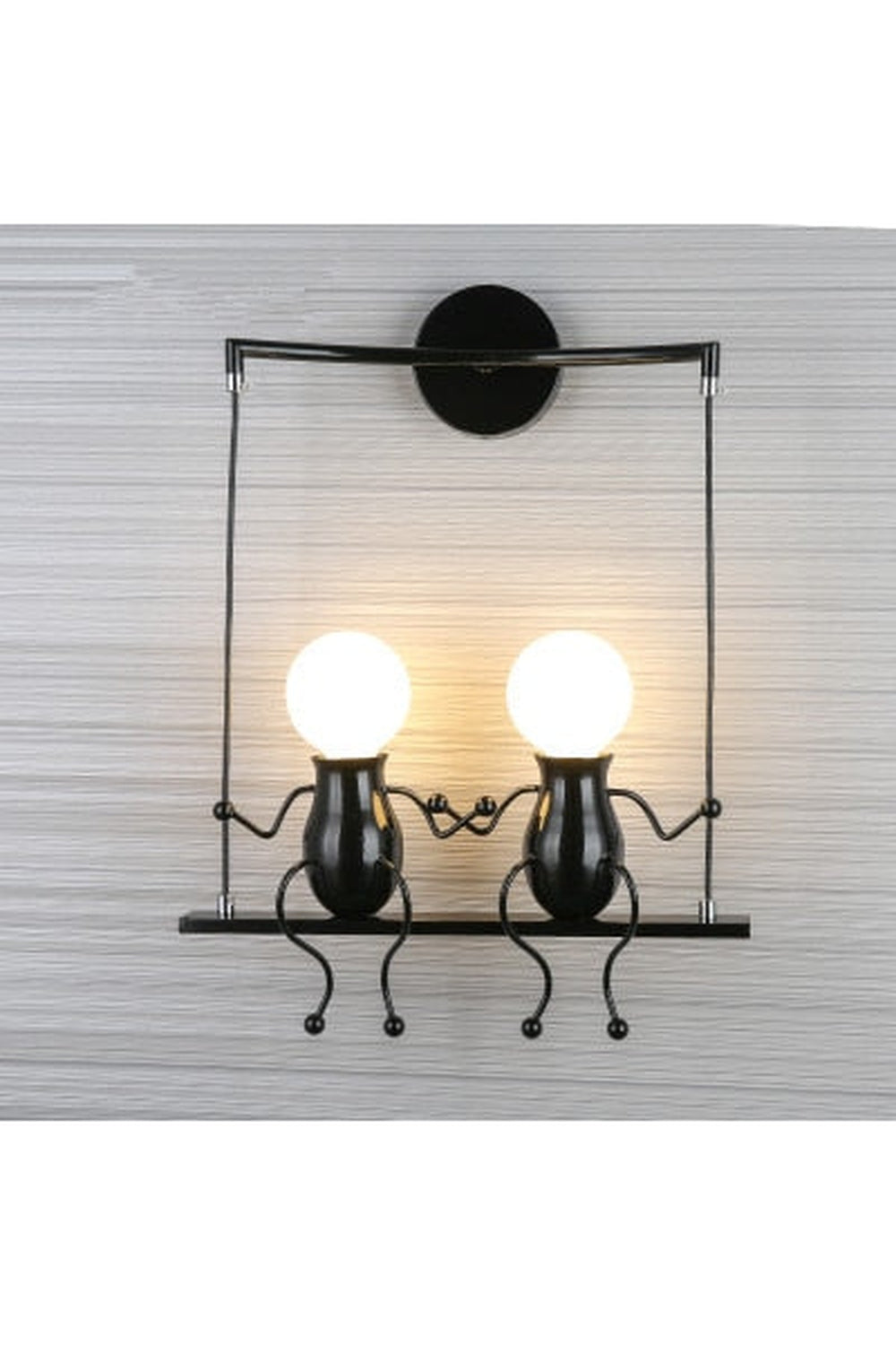 Whimsical Small Man Swing LED