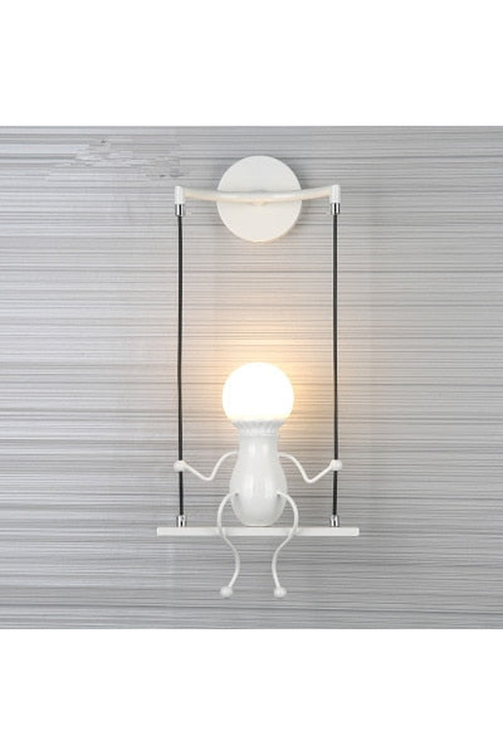 Whimsical Small Man Swing LED