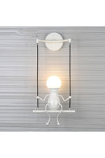 Whimsical Small Man Swing LED