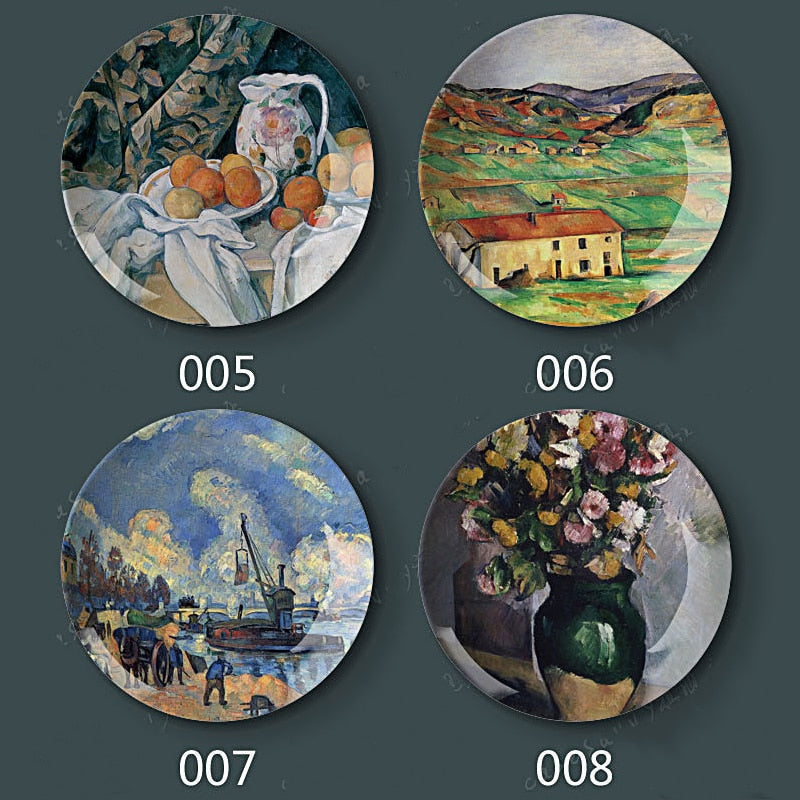 Coquette Paul Cezanne Plates