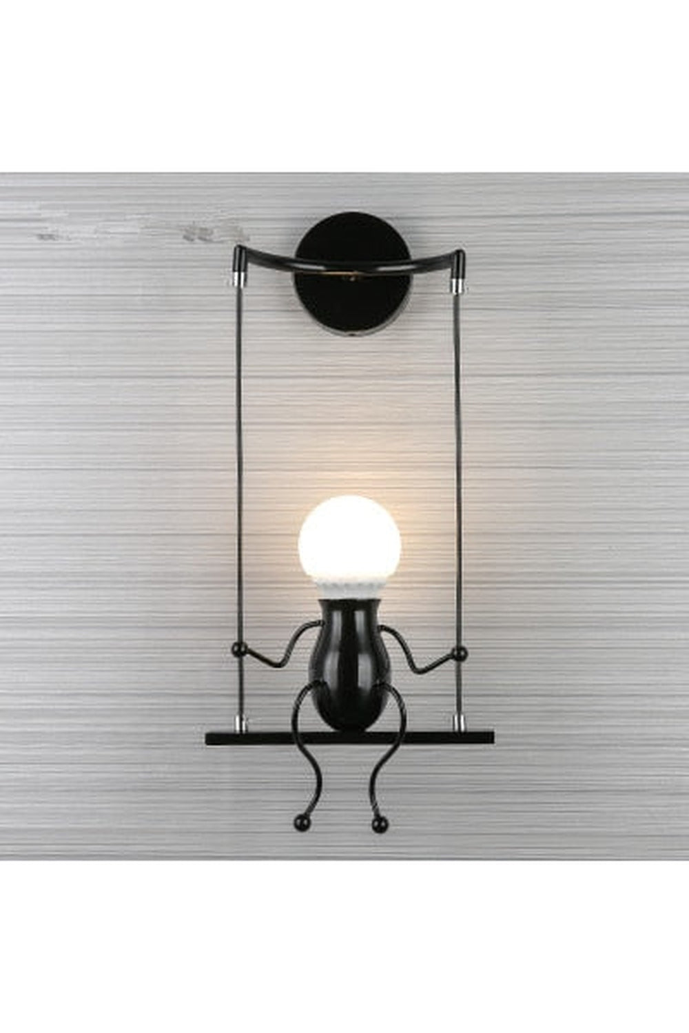 Whimsical Small Man Swing LED