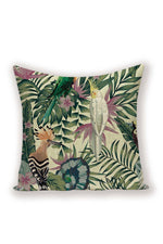 Wild Animals Themed Pillow Case