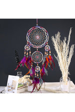 Intricate Five-ring Dreamcatcher