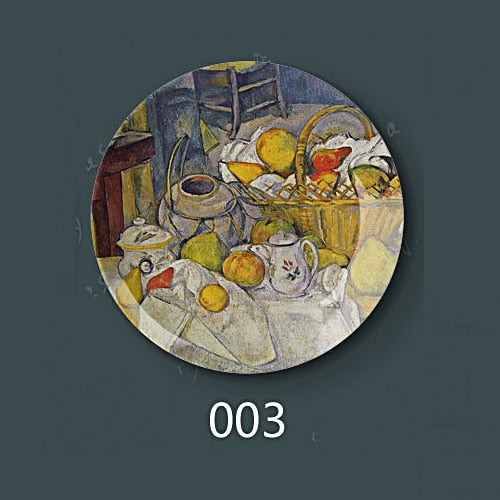 Paul Cezanne Inspired Decorative Plates