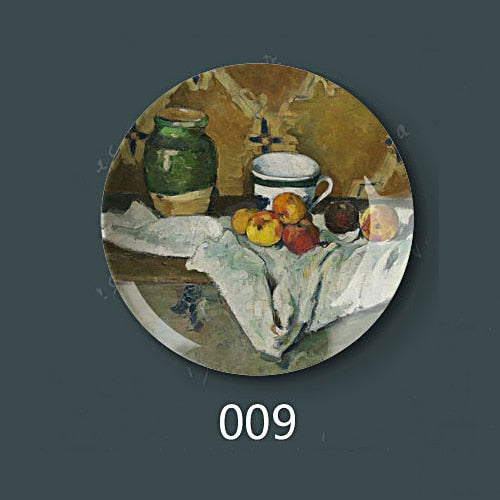 Paul Cezanne Inspired Decorative Plates