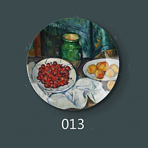 Paul Cezanne Inspired Decorative Plates