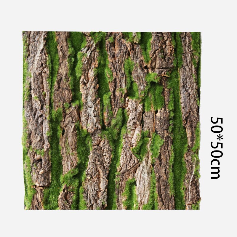 Simulated Tree Bark Decor