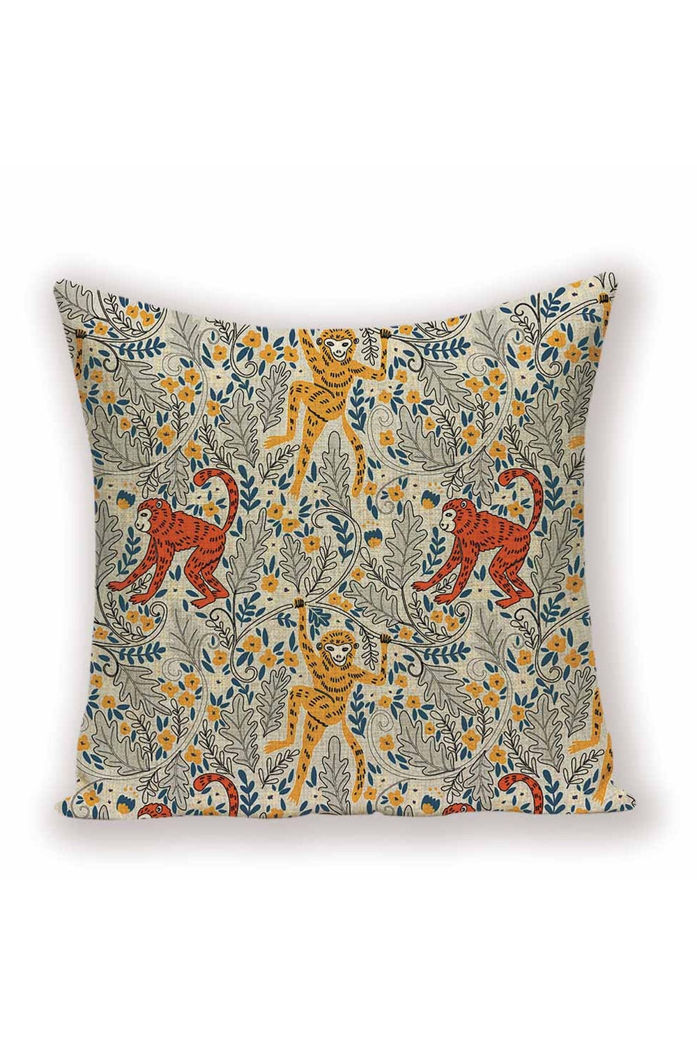 Wild Animals Themed Pillow Case