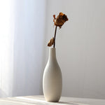 Cottagecore Minimalistic White Vase