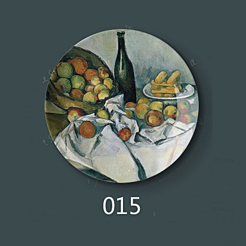 Paul Cezanne Inspired Decorative Plates