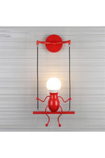 Whimsical Small Man Swing LED