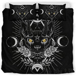 Occult Black Cat Bedding Set