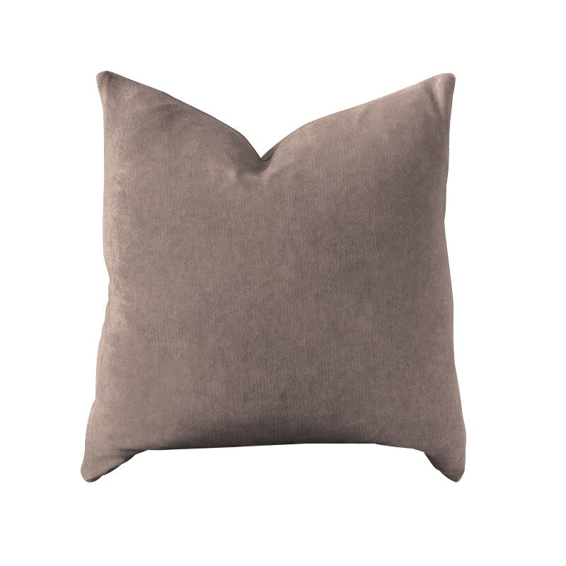 Velvet Lumbar Nordic Cushion