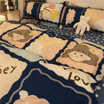 Preppy Cute Bedding Set