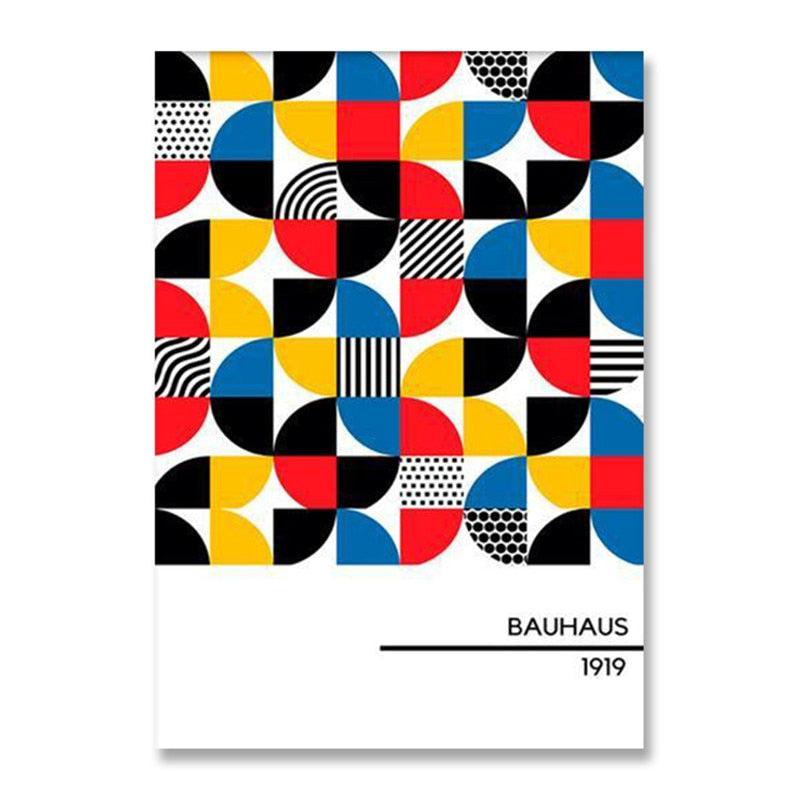 Abstract Bauhaus Posters