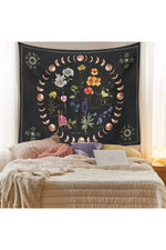 Celestial Botanical Tapestry