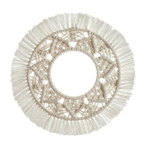 Woven Round Wall Hanging