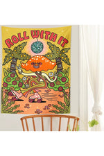 Roll With It Hippie Wall Tapestry