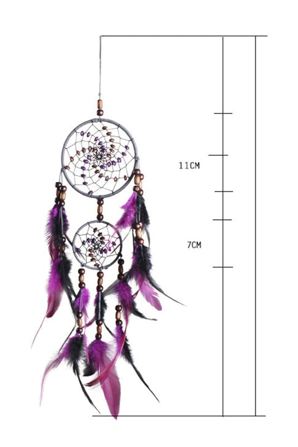 Intricate Five-ring Dreamcatcher