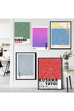 Yayoi Kusama Inspired Psychedelic Posters