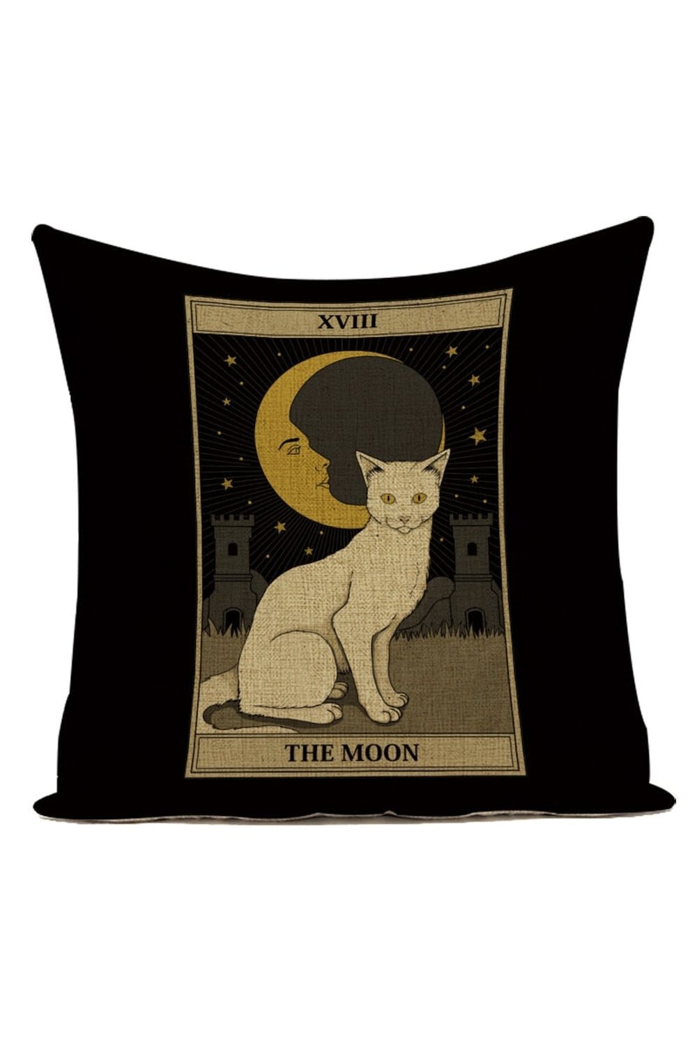 Tarot Cats Themed Pillow Cases