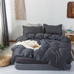 Minimalist Comforter Bedding Ensemble