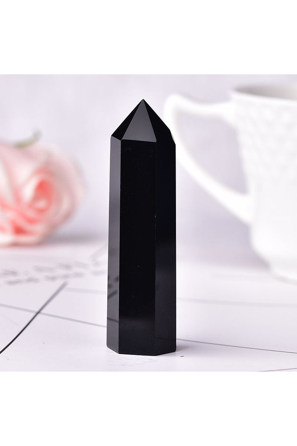 Crystal Miniature Obelisk Decor