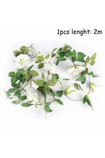 Romantic Artificial Rose Plant Garland