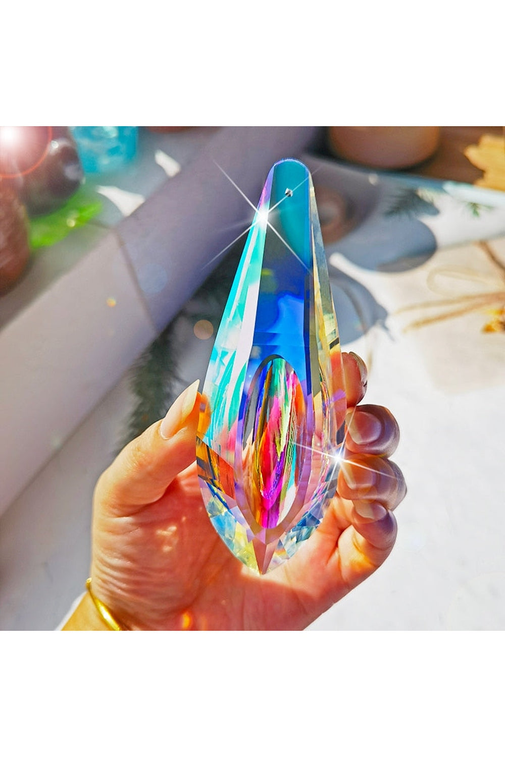 Large Crystal Garden Suncatcher