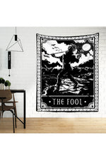 Mystical Grim Tarot Wall Tapestry