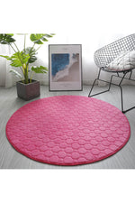 Thickened Pastel Round Rug