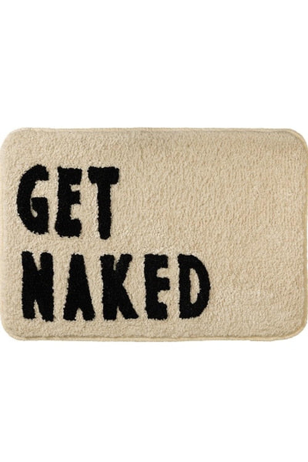 Playful Get Naked Bathroom Rug