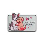 Pastel Animals Entrance Rug