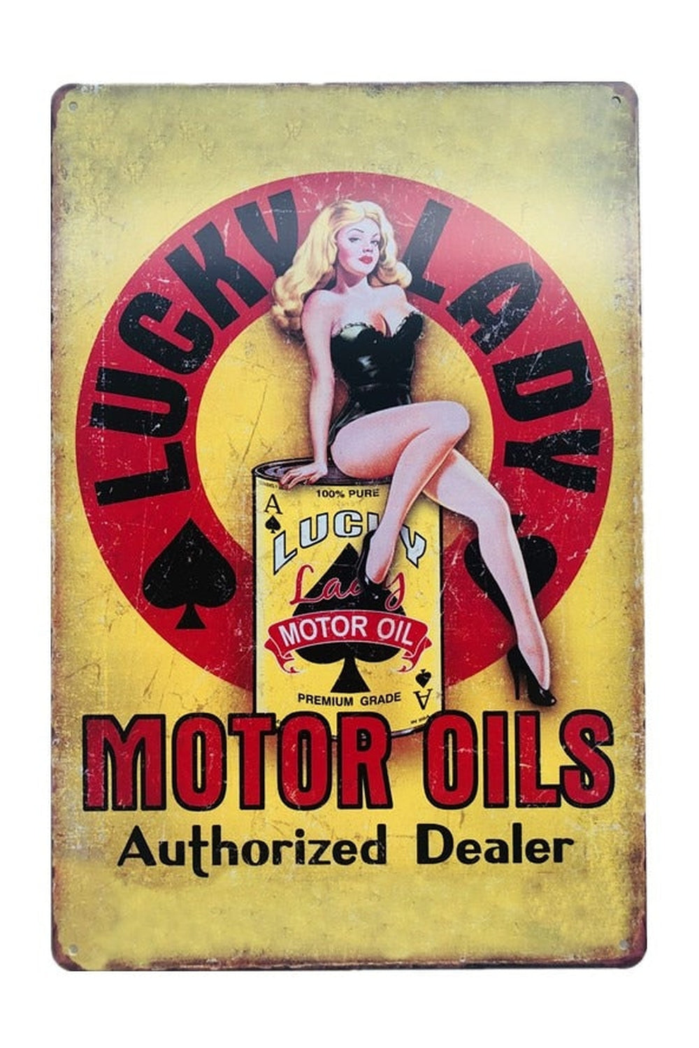 Car Service Girl Vintage Posters