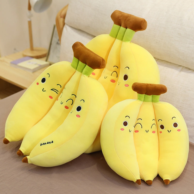 Soft Banana Character Plush Toys