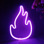 Egirl Neon Sign Fire