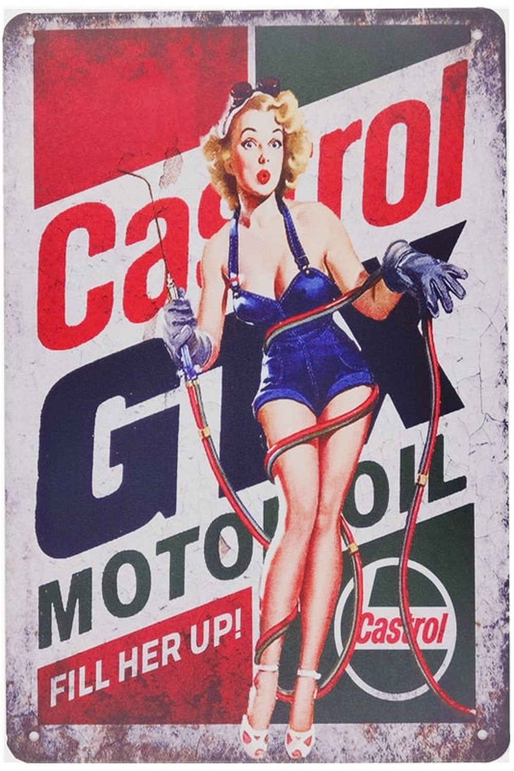 Car Service Girl Vintage Posters