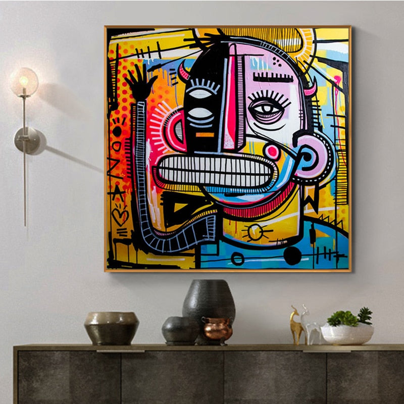 Abstract Graffiti Street Art Poster