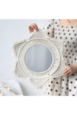 Round Wall Hanging Mirror