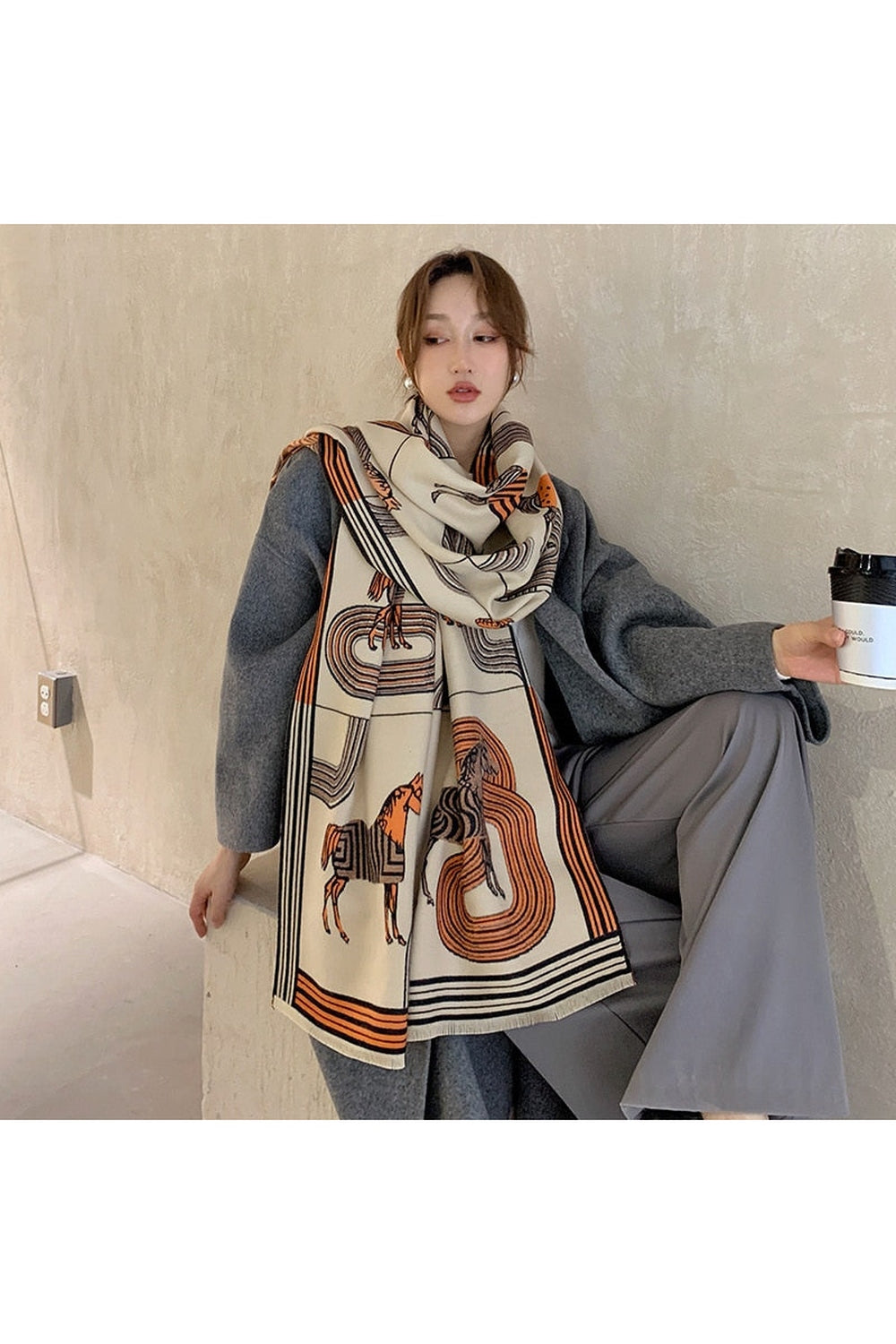 Fall Decor Cashmere Luxury Scarves