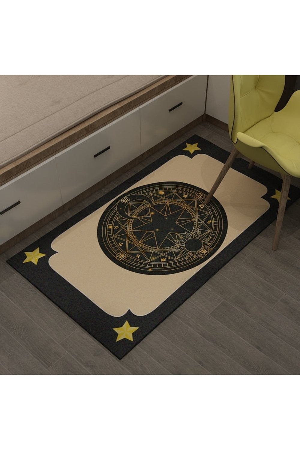 Mystical Tarot Pattern Rug