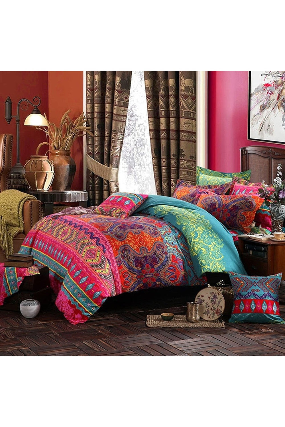 Mandala Print Exotic Bedding Set