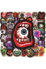 Horror Themed Scrapbooking Stickers