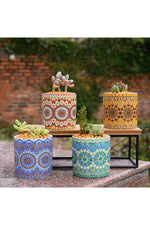 Mandala Elegance Pattern Flower Pot