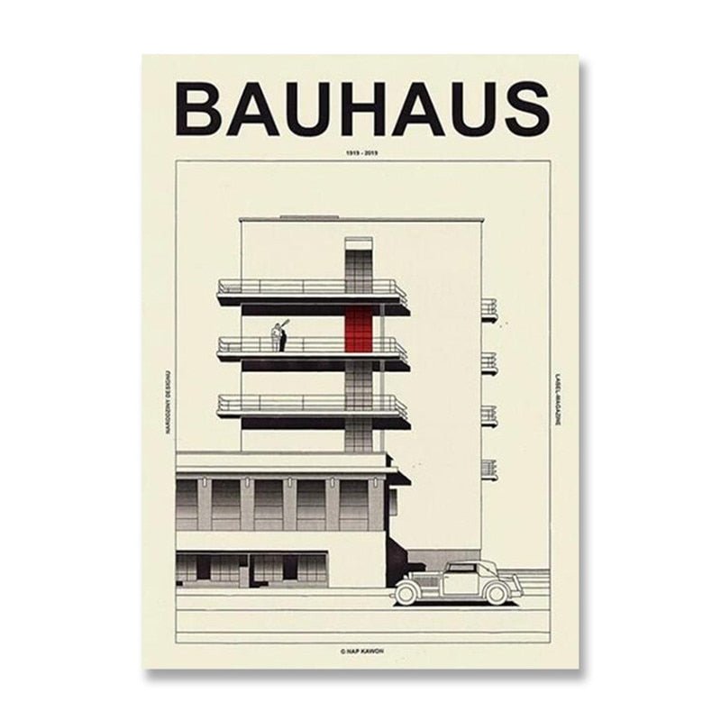 Bauhaus Series Canvas Posters