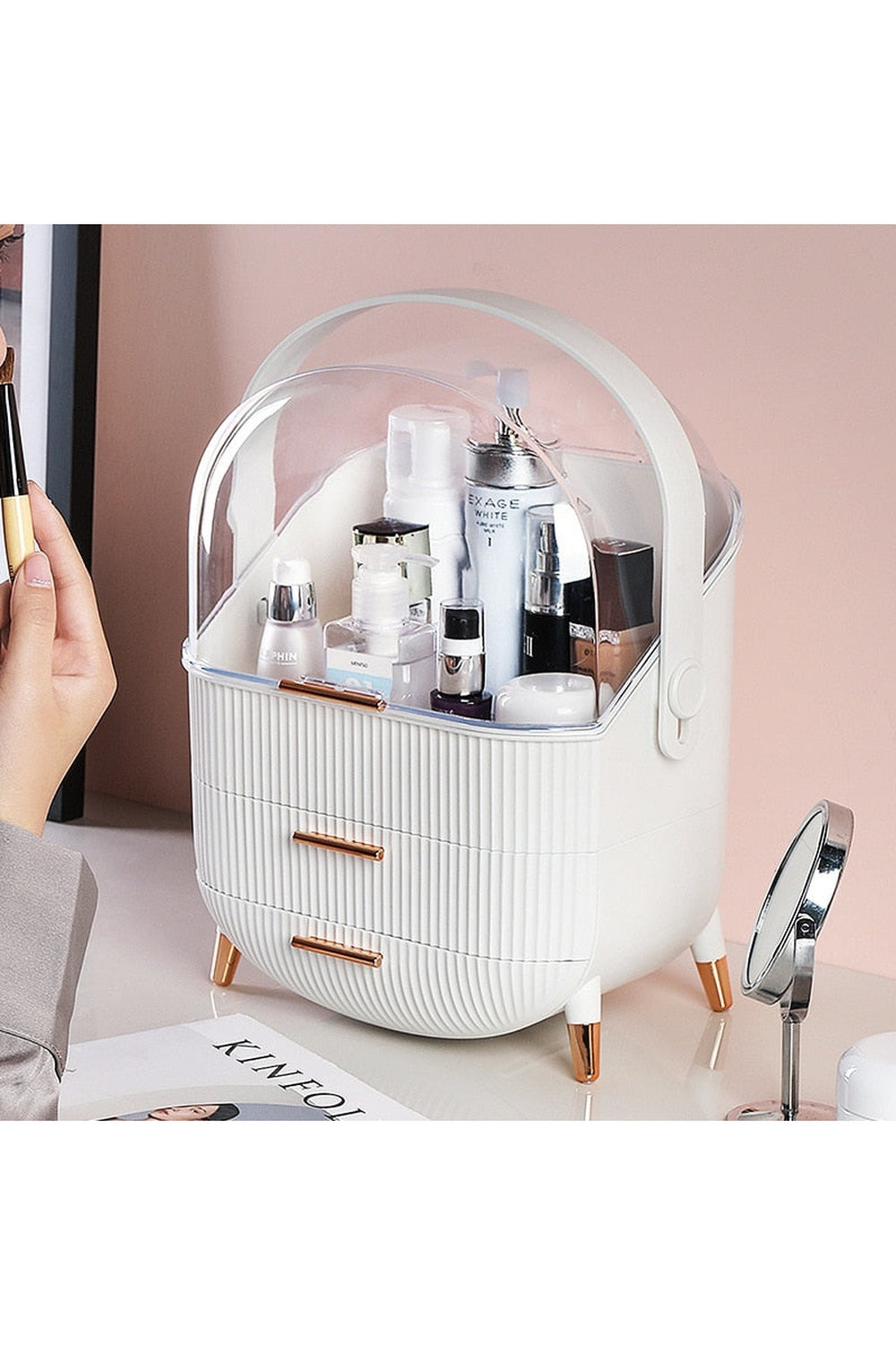 Chic Makeup Organizer